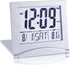 Small Digital Travel Alarm Clock Battery Operated, Portable Large Number Display Loud Alarm Clock with Temperature, Night Backlight, 12/24 H Desk ...