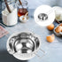 Hemoton Stainless Steel Double Boiler Pot Melting Pot Chocolate Melt Bowls Baking Pan for Butter Candy Cheese Candle Soap Making...