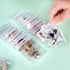 100 Pcs Small Plastic Bags,2.4''X3.1" Clear Plastic Jewelry Zip Bags,Mini Plastic Bags with Resealable Lock Seal Zipper,Small Ziplock Bags for Jew...