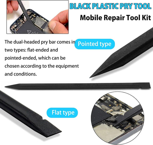 19 in 1 Electronics Repair Tool Kit, Spudger Pry Opening Tool Screwdriver Set for iPhone, Laptop, iPad, Cell Phone, MacBook, Tablet, Computer, Ele...