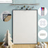 White Board Dry Erase Board Portable and Ultralight Small Magnetic Whiteboard includes Magnets 4 Dry Erase Markers3 Board Eraser 1 A3 Size 16 X 12...