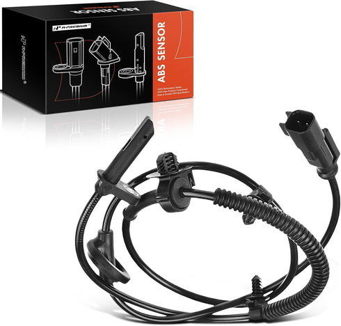 A-Premium Front ABS Wheel Speed Sensor for Buick, Chevy, GMC & Saturn Models - Enclave, Traverse, Acadia, Acadia Limited, Outlook - Front Driver o...