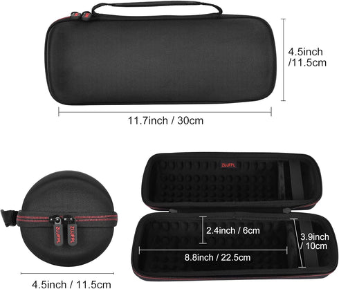 EVA Hard Case for JBL Charge 5 / Charge 4 Bluetooth Portable Speaker?Fit for JBL Charge 4 / Charge 5 Premium Travel Protective Carrying Storage Ba...