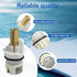 4 Pack Replacement for RP25513 Faucet Stem Cartridges Assembly Repair Kit for Delta Two Handle Lavatory Centerset Widespread Bathroom Faucet RP499...