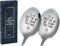 Engraved Ice Cream Spoons, Gifts for Couple, 2 Pcs Stainless Steel Coffee Spoon, To a Lifetime of Ice Cream Together...