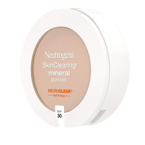 Neutrogena SkinClearing Mineral Acne-Concealing Pressed Powder Compact, Shine-Free & Oil-Absorbing Makeup with Salicylic Acid to Cover, Treat & Pr...