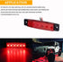 PSEQT 10 Pcs LED Rock Strip Lights Car Underglow Wheel Fender Well Lighting Kits Waterproof for Golf Cart Wrangler Offroad Truck RV UTV ATV Snowmo...