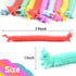 10pcs Unicorn Stretchy Strings Toys, Sensory Stress Toys for Against Anxiety, Quiet Stress Relief Toy for Autism and Special Needs,Improve Mood an...