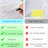 BAYTORY 1700 Sheets Transparent Sticky Notes, Clear Waterproof 3 x 3 inch See Through Memo Pad, Self-Adhesive Translucent Writable Index Tabs for ...