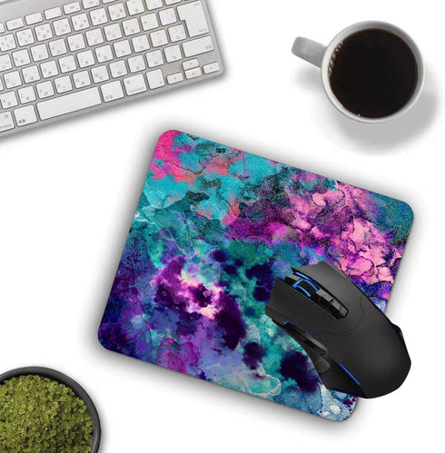 Mouse Pad,Inky Watercolor Painting Computer Mouse Pads Desk Accessories Non-Slip Rubber Base,Mousepad for Laptop Mouse...