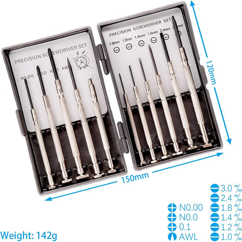 11PCS Mini Precision Screwdriver Set,Small Screwdriver Set for Repair Computer,Small Screw Driver Kit Electronics,Toys,Watch...