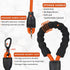 Heavy Duty Three Dog Leash, 3 Dog Leash No Tangle Detachable 360° Swivel Device, Multiple Dog Leash with Padded Handle, for Walking and Training T...