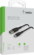 Belkin BoostCharge USB-C Cable (2M/6.6ft), USB-C to USB-A Cable, USB Type-C Cable for iPhone 15 Series, Samsung Galaxy S24, S24+, Note20, Pixel 7,...