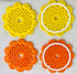 Bin Blossoms: 4-Pack Citrus Fresh Peel & Stick Air Freshener, Trash Can Odor/Smell Neutralizer, Diaper Pail Odor Control, Garbage Bin & Trash Deod...