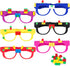 12 Pcs Building Bricks Glasses Building Blocks Games for Kids Birthday Party Favors Supplies, Boys Girls Carnival Party Games...