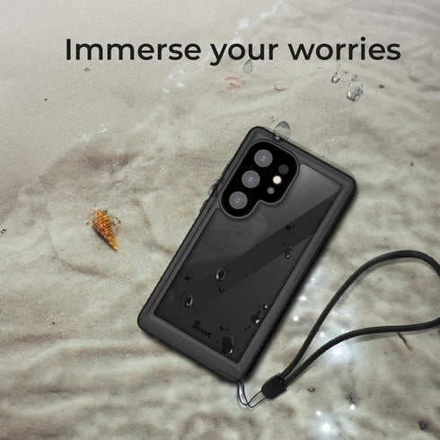 MOTIVE Designed for Samsung Galaxy s24 Ultra Waterproof Case, Built-in Lens & Screen Protector, 12 FT Military Grade, Full Shockproof, Dustproof, ...