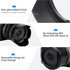 Lens Hood for Canon RF-S 10-18mm F4.5-6.3 IS STM, Reversible Lens Shade Replace Canon EW-53B Lens Hood, Compatible with 49mm Filters and 49mm Lens...