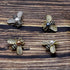 16 PCS Honey Bee Brooches Lapel Pins Crystal Insect Themed Bee Brooches...
