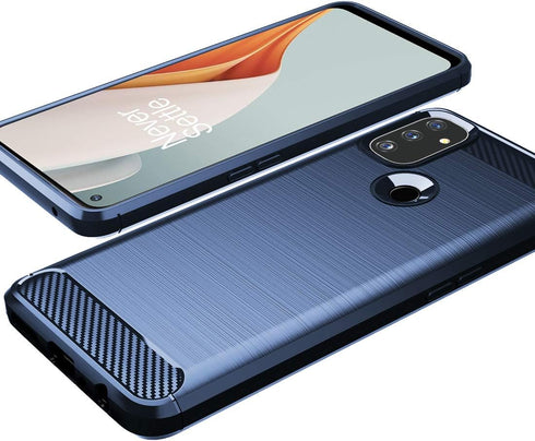 Osophter for Oneplus Nord N100 Case Shock-Absorption Flexible TPU Rubber Protective Cell Phone Cover for Oneplus Nord N100(Navy Blue)...