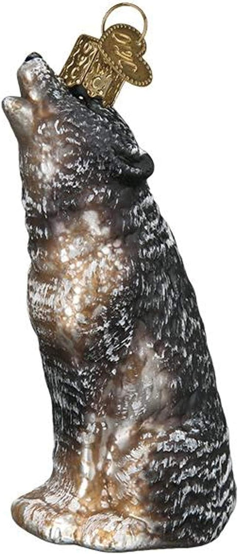 Old World Christmas Vintage Howling Wolf...