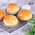 5-Inch Mini Pie Pan Set, Non-Stick Round Bread and Cake Bakeware for Oven and Instant Pot, 4-Piece, (Champagne Gold)...