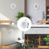 2 Packs Soffit Vents 3 Inch Vent Cover - Round Vent Cover with Built-in Fly Screen, ABS Air Exterior for Living Room Bathroom Office Home Ventilat...