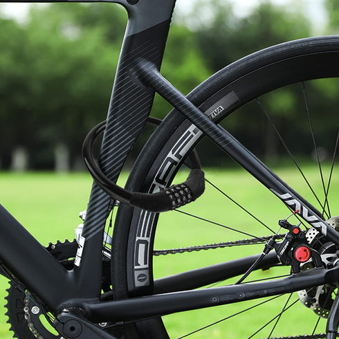Bike Lock Cable, Bike Accessories, Bike Locks Heavy Duty Anti Theft, Combination Cable Lock for Outdoor Equipment, Black (2Ps, 1Ft, Reset Combo)...