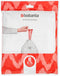 Brabantia PerfectFit Trash Bags (Size B/1.3 Gal) Thick Plastic Trash Can Liners with Drawstring Handles (40 Bags)...