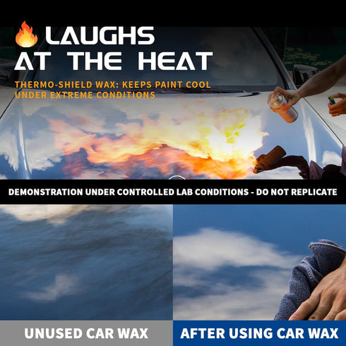 Car Wax for Dark Color Cars | Black, Charcoal, Midnight Blue | Liquid Depth & Sun Swirl Defender | 180g...