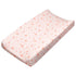 HonestBaby Girls Organic Cotton Changing Pad Cover, Peach Skin Papercut Floral, One Size...