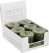 Aroma Naturals Votive Candles Essential Oil with Juniper Spruce and Basil, Evergreen Holiday, 6 Count...