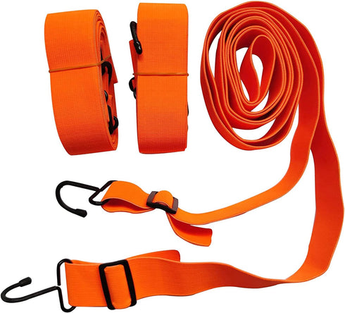 Car Cover Straps Wind Protector,3Pcs Elastic Adjustable Rope Protect Your Car Cover from Blowing Off in High Winds, Universal Fit...