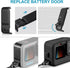 Accessories Kit for Gopro Hero12 11 10 9 Sleeve Case Skin for Go pro Hero11 10 Black Screen Protector Foils Film (2 Packs) fits GP Hero9 Hero10 Re...