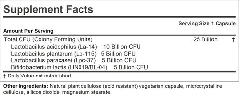 ANDREW LESSMAN Ultimate Friendly Flora Probiotic 30 Capsules - 25 Billion CFU, Comprehensive Blend of Five Probiotic Strains, Powerful Immune and ...