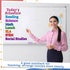 16 Pcs Classroom Schedule Magnets Reusable Today's Schedules Magnetic Course Labels with Dry Erase Blank Magnetic Labels for Bulletin Board Whiteb...