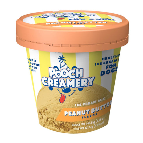 Pooch Creamery Ice Cream Mix for Dogs - Peanut Butter …...
