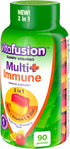 Vitafusion Multi+ Immune Support* – 2-in-1 Benefits & Flavors – Adult Gummy Vitamins with Vitamin C, Zinc, Daily Multivitamins, 90 Count...
