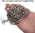 HAHIYO Purse Chain Strap Length 55.1 inches Bright Silver for Shoulder Cross Body Sling Purse Handbag Clutch Replacement Strap Comfortable Flat 0....