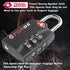 Forge TSA Approved Locks, Luggage Locks TSA Approved for School,Gym, Suitcase,Baggage, Locker. Open Alert Indicator, Easy Read Dials, Alloy Body T...
