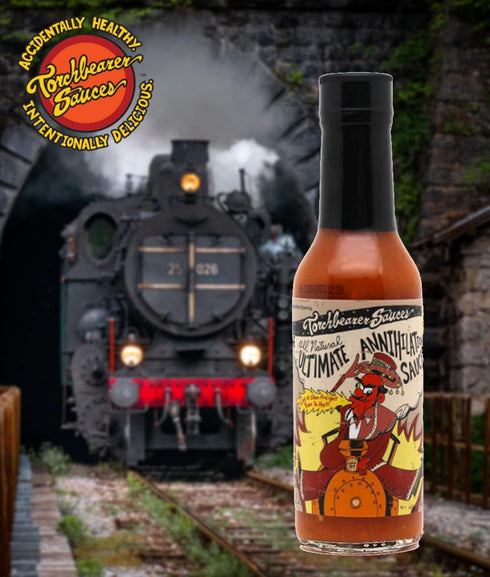 TorchBearer Sauces Ultimate Annihilation Ghost Chili Hot Sauce, 5 Fl Oz, Heat level: 7 - XXX Extra Hot - All Natural, Extract-Free, Made in USA...