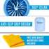 Portable Dog Paw Cleaner (Small, Orange)...