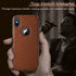 LOHASIC for iPhone Xs Case, for iPhone X Case Slim Thin Premium Leather Luxury PU Anti-Slip Grip Protective Cover for iPhone X XS New (2018) - Bro...