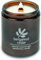 Hemlock Park Crackling Wood Wick Candle Handcrafted with Natural Coconut Wax (Standard 8 oz, Bergamot Cedar)...