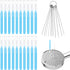30pcs Shower Head Cleaner Tools, Shower Head Cleaning Brushes Multi-Sized Tiny Showerhead Cleaner Picks for Small Hole Anti-Clogging Cleaning Brus...