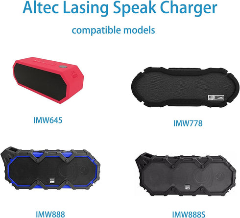 16V AC Adapter Charger for Altec Lansing IMW888 IMW888s IMW645 IMW778 IMT804N Big Super LifeJacket Wireless Waterproof Bluetooth Speaker Power Cor...