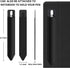 BoxWave Stylus Pouch Compatible with Acer Chromebook 11 (C732) - Stylus PortaPouch, Stylus Holder Carrier Portable Self-Adhesive for Acer Chromebo...