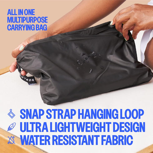 Acteon Wet Dry Gym Bag, Large Travel Water-Resistant Swimsuit & Clothes Organizer, Foldable Pocket Sized Pool, Beach Workout Bags, Fit for Men, Wo...