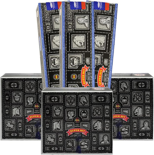 Super Hit Incense sticks and cone incense holder variety pack bundle insence insense insienso...