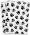 Hi Sasara 30 Sheets Large 20 x 28 inch Dog Paw Print Tissue Paper Bulk Black and White Dog Paw Print Tissue Paper for Gift Bags Dog Paw Print Tiss...
