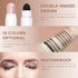 Cream Eye-Shadow Stick, Waterproof Cream Eyeshadow Pen Rotatable Creamy Eye Shadow Pencil Crayon, Matte and Shimmer Eyeshadow Makeup Stick with Sp...